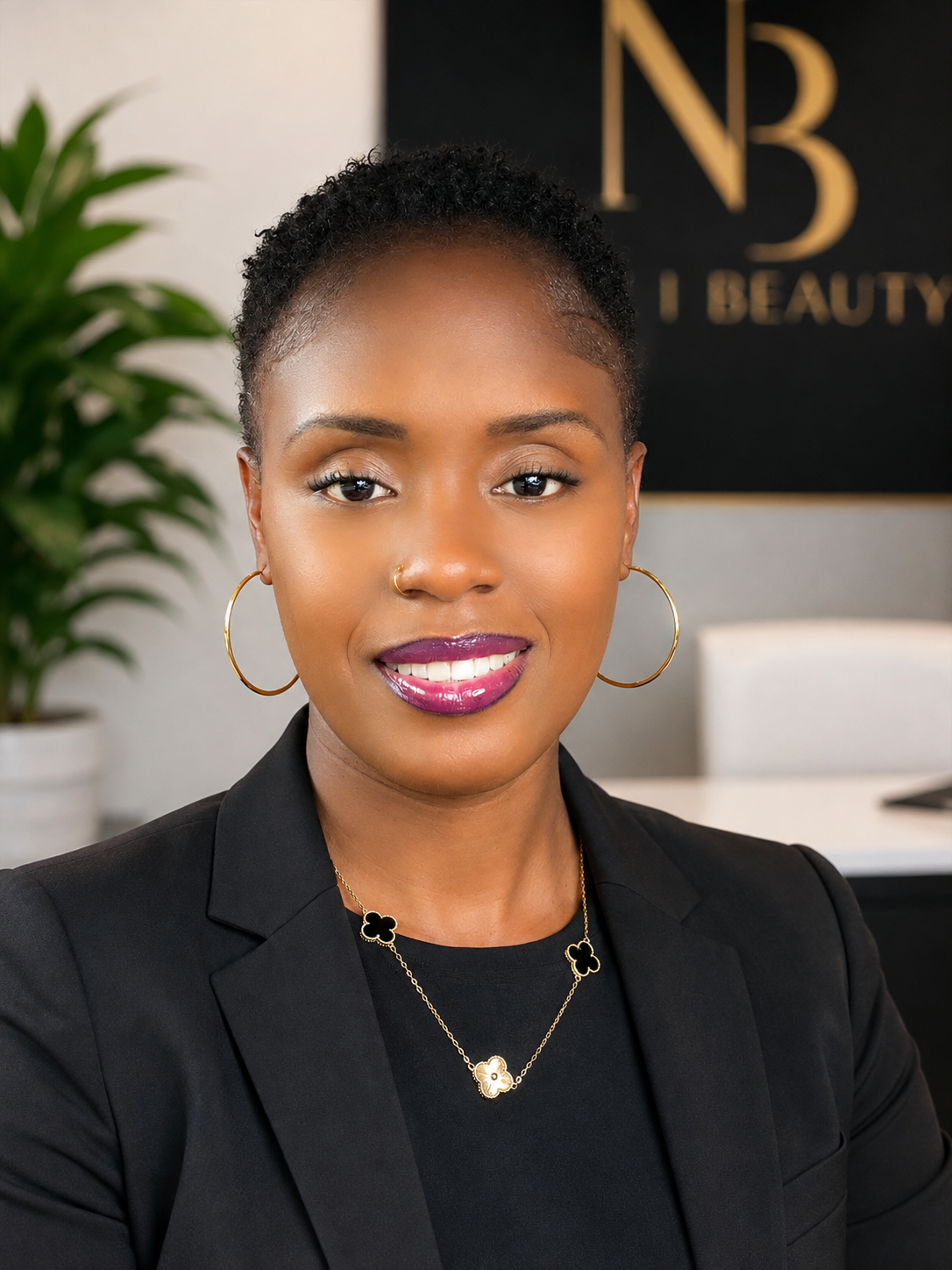 Anja, founder of Nyli Beauty