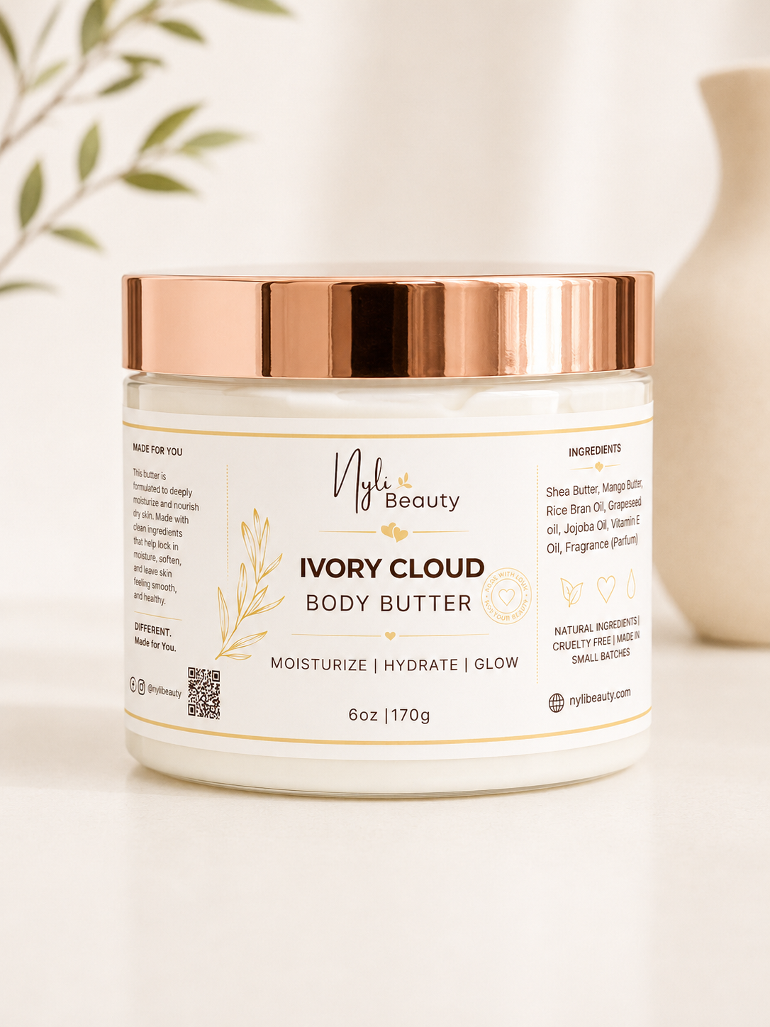 Ivory Cloud Body Butter