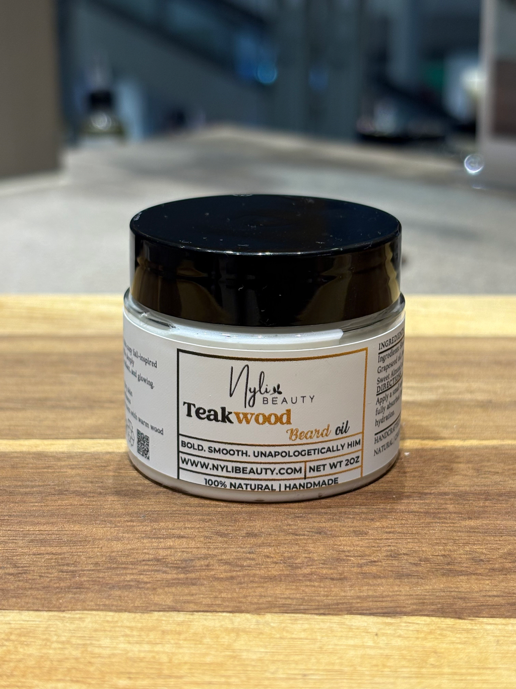 Teakwood Men's Beard Set image 1