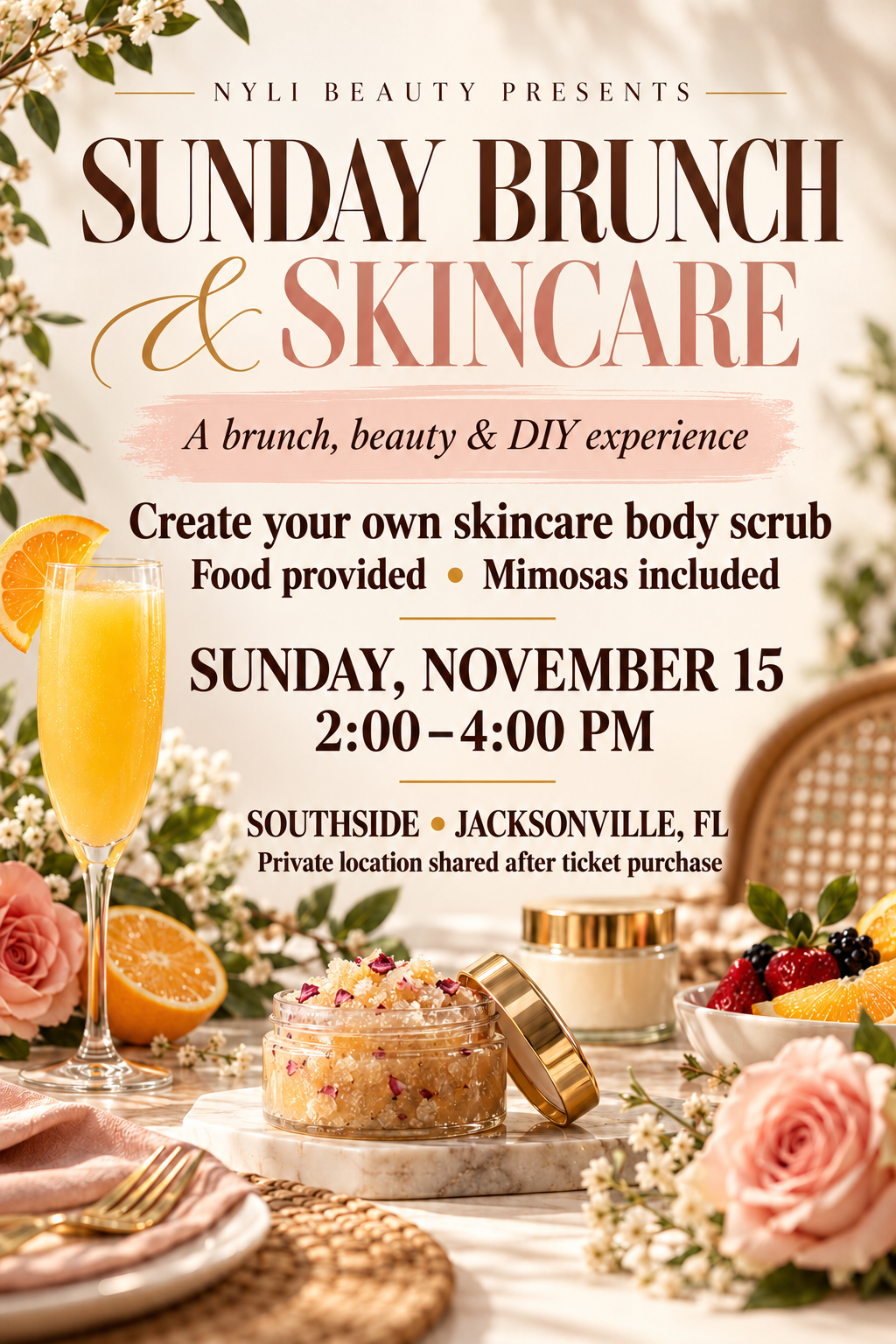 Sunday Brunch & Skincare