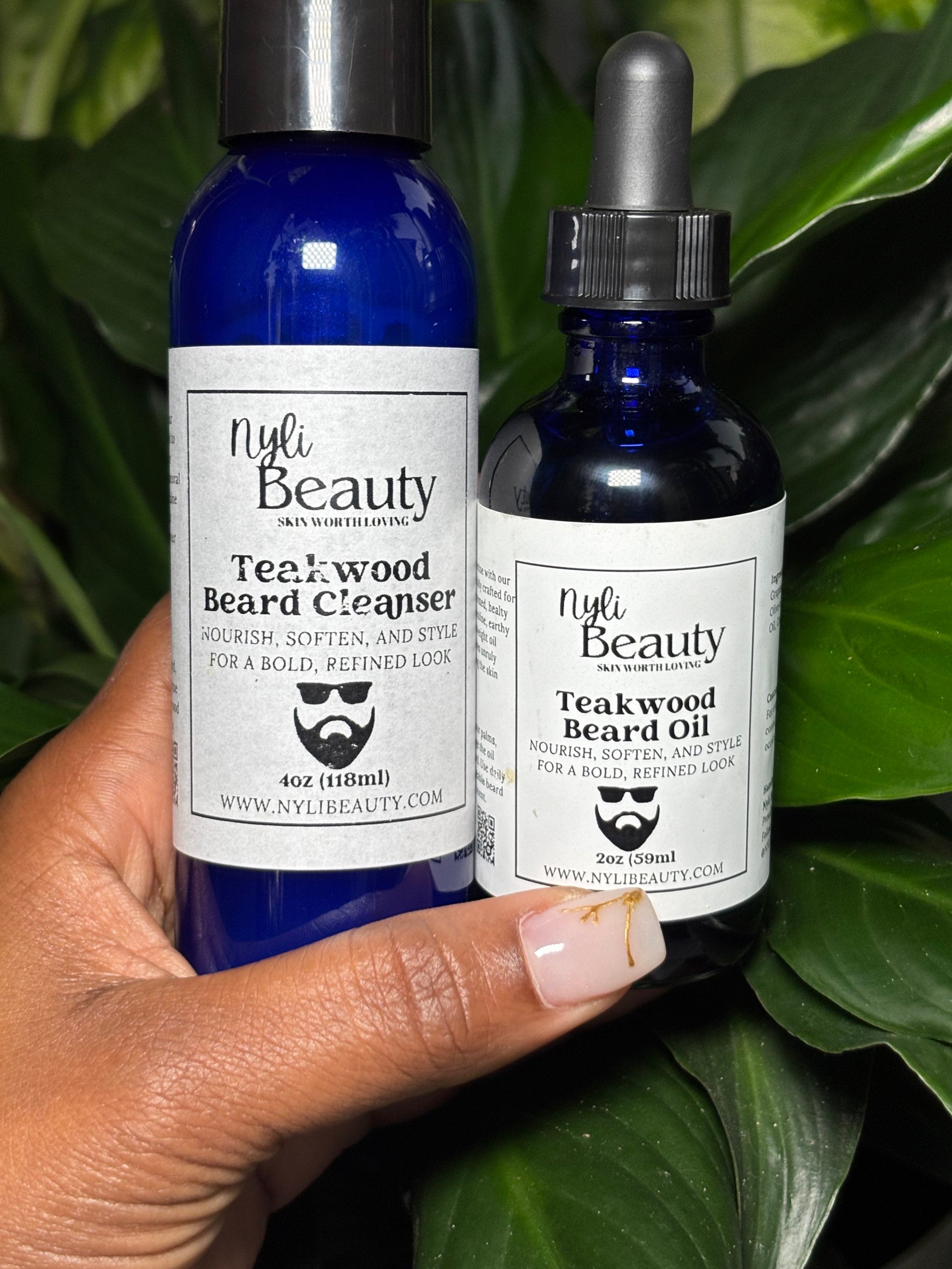 Teakwood Men's Beard Set image 6