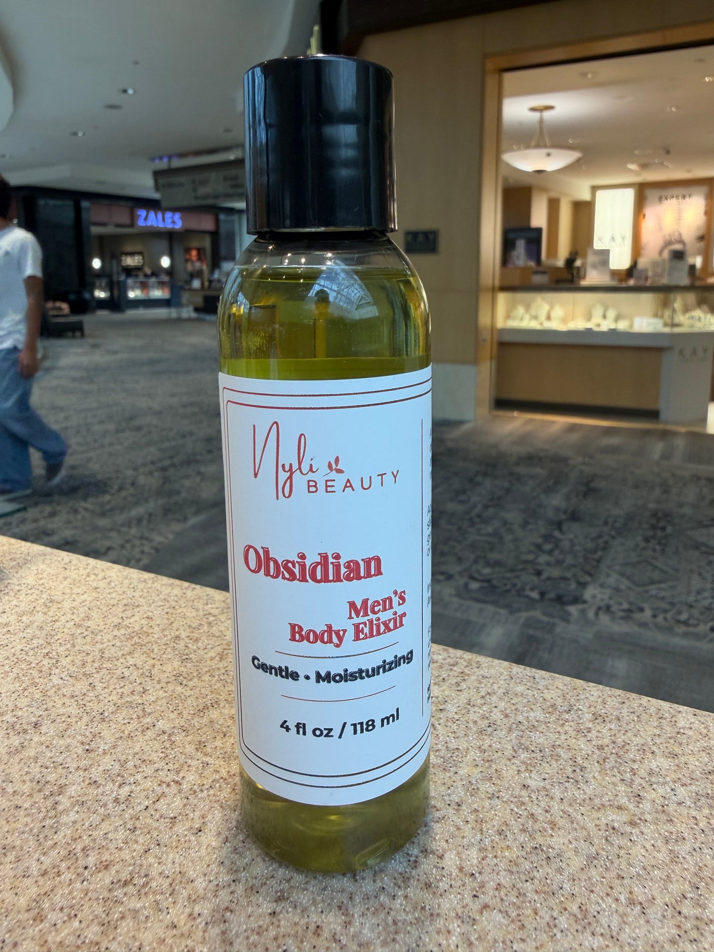 Obsidian Body Oil