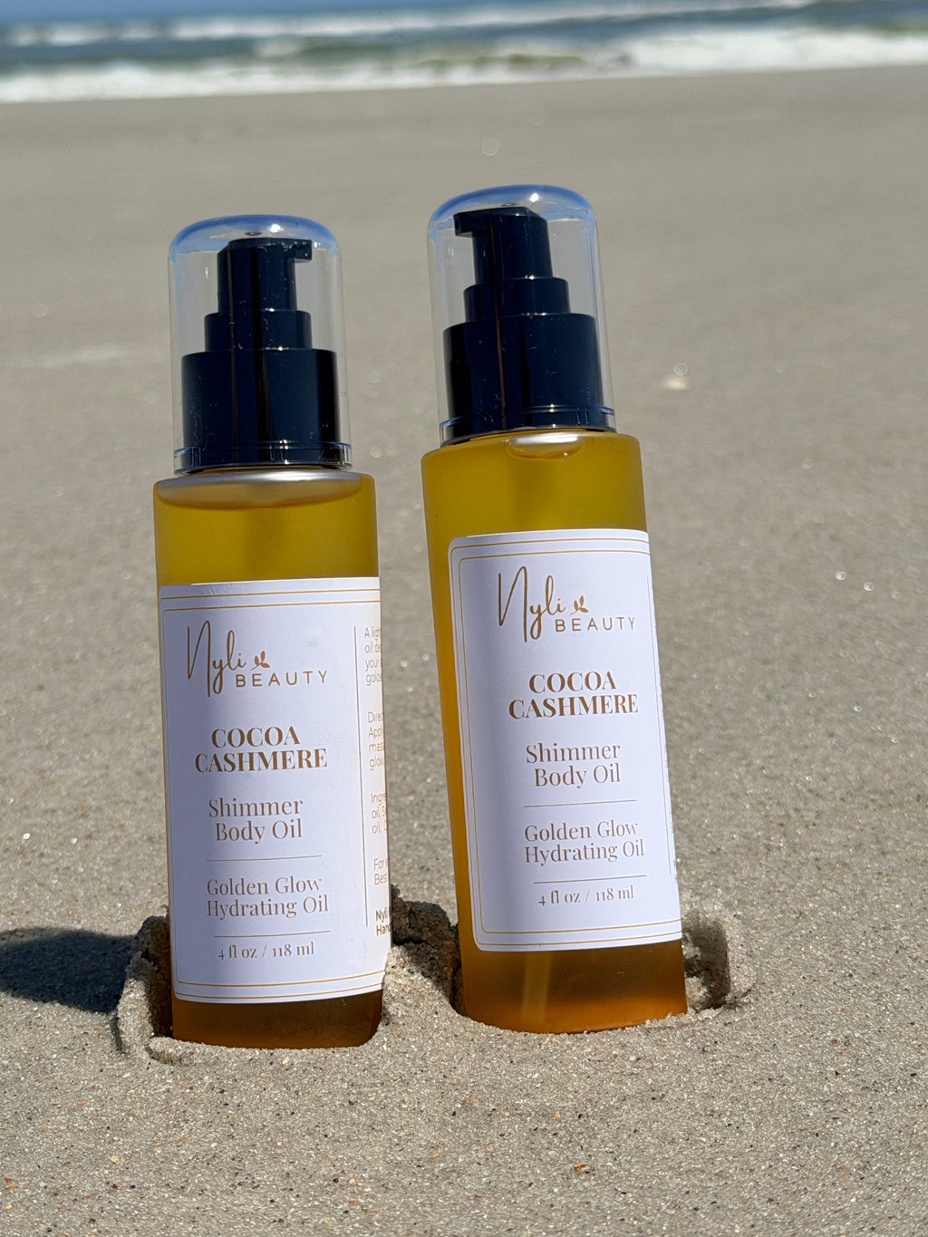 Cocoa Cashmere Body Shimmer Oil