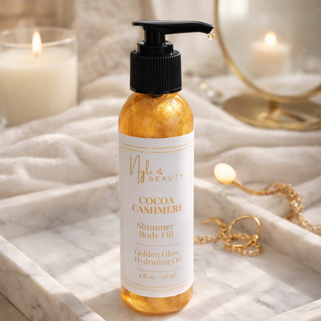 Cocoa Cashmere Body Shimmer Oil