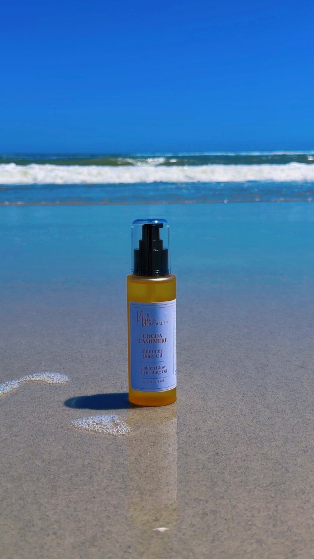 Cocoa Cashmere Body Shimmer Oil