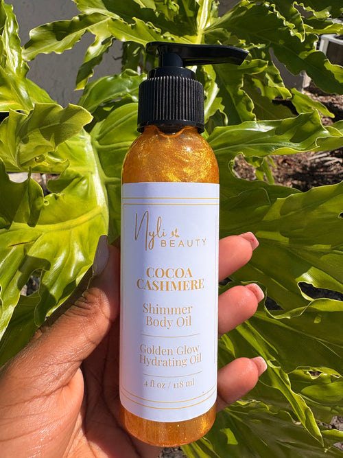 Cocoa Cashmere Body Shimmer Oil
