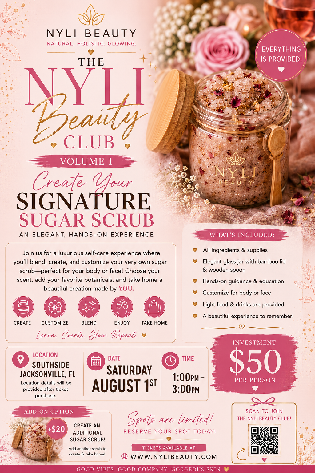 Signature Sugar Scrub Workshop