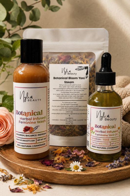 The Botanical Bloom Feminine Care Collection