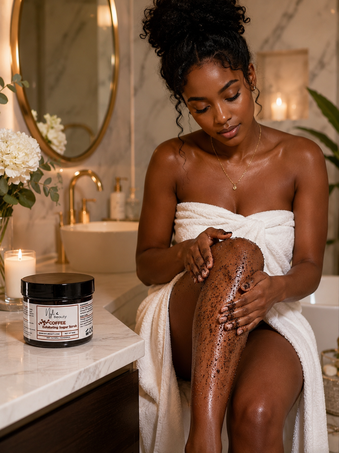 Coffee Exfoliating Sugar Scrub