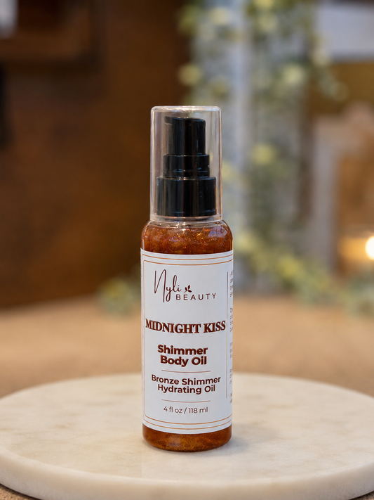 Midnight Kiss Body Shimmer Oil
