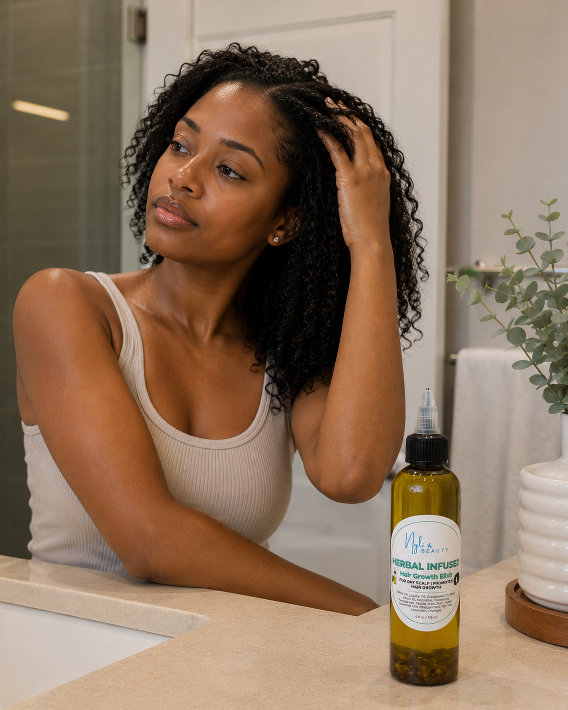 Herbal Infused Hair Growth Elixir
