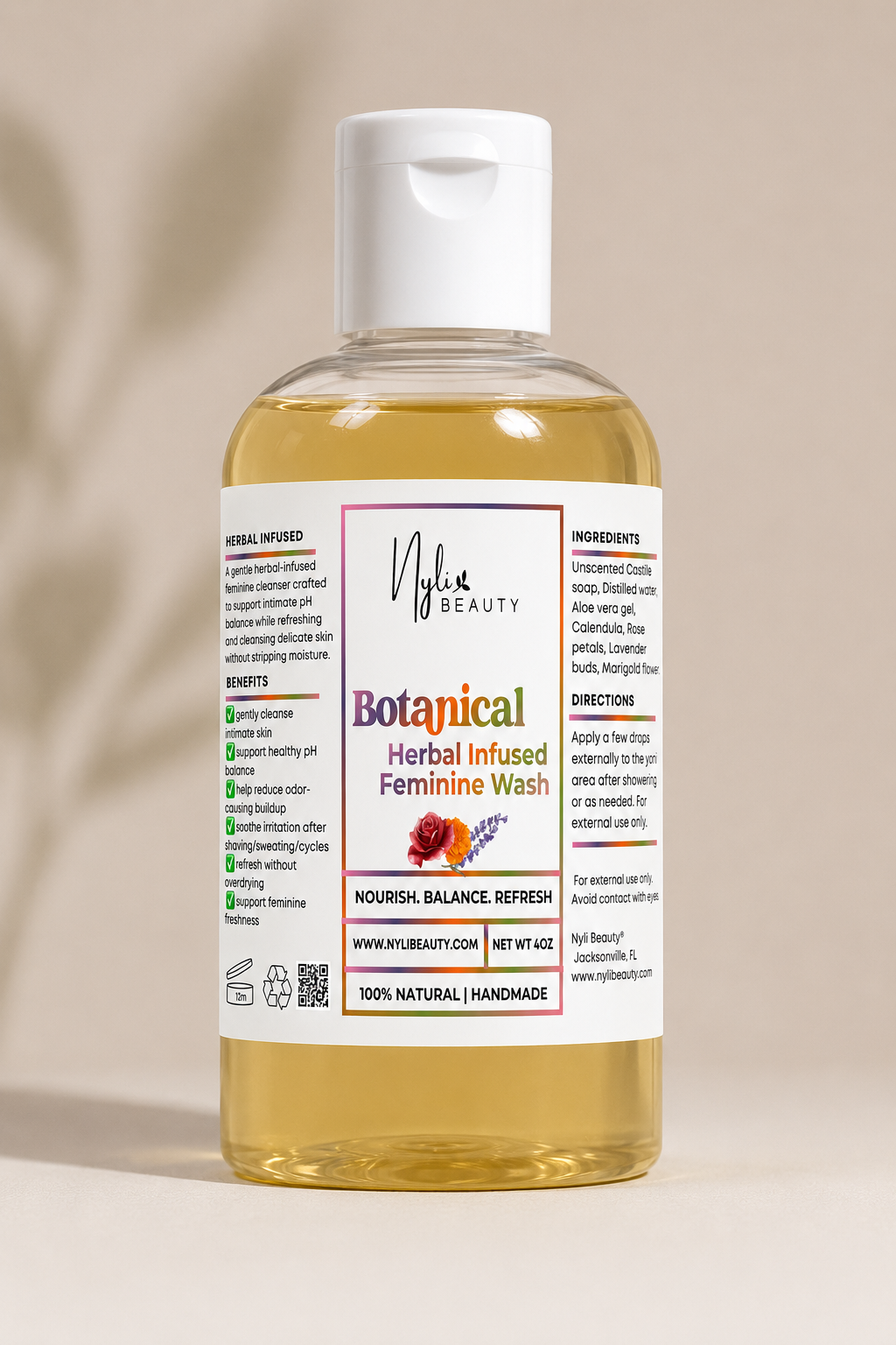 Botanical Infused  Feminine Wash