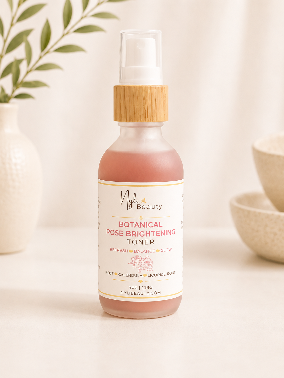 Botanical Rose Brightening Toner
