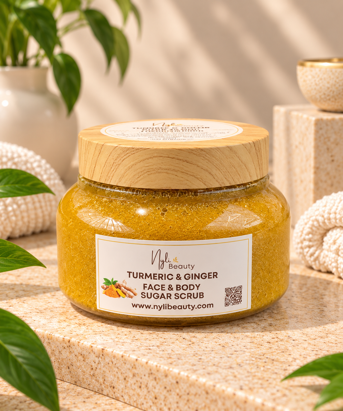 Turmeric & Ginger Brightening Scrub
