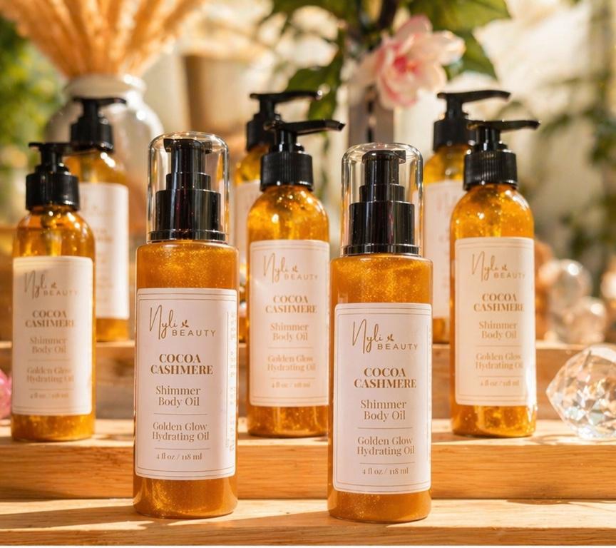 Cocoa Cashmere Body Shimmer Oil