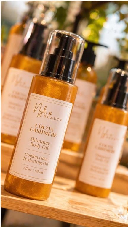 Cocoa Cashmere Body Shimmer Oil