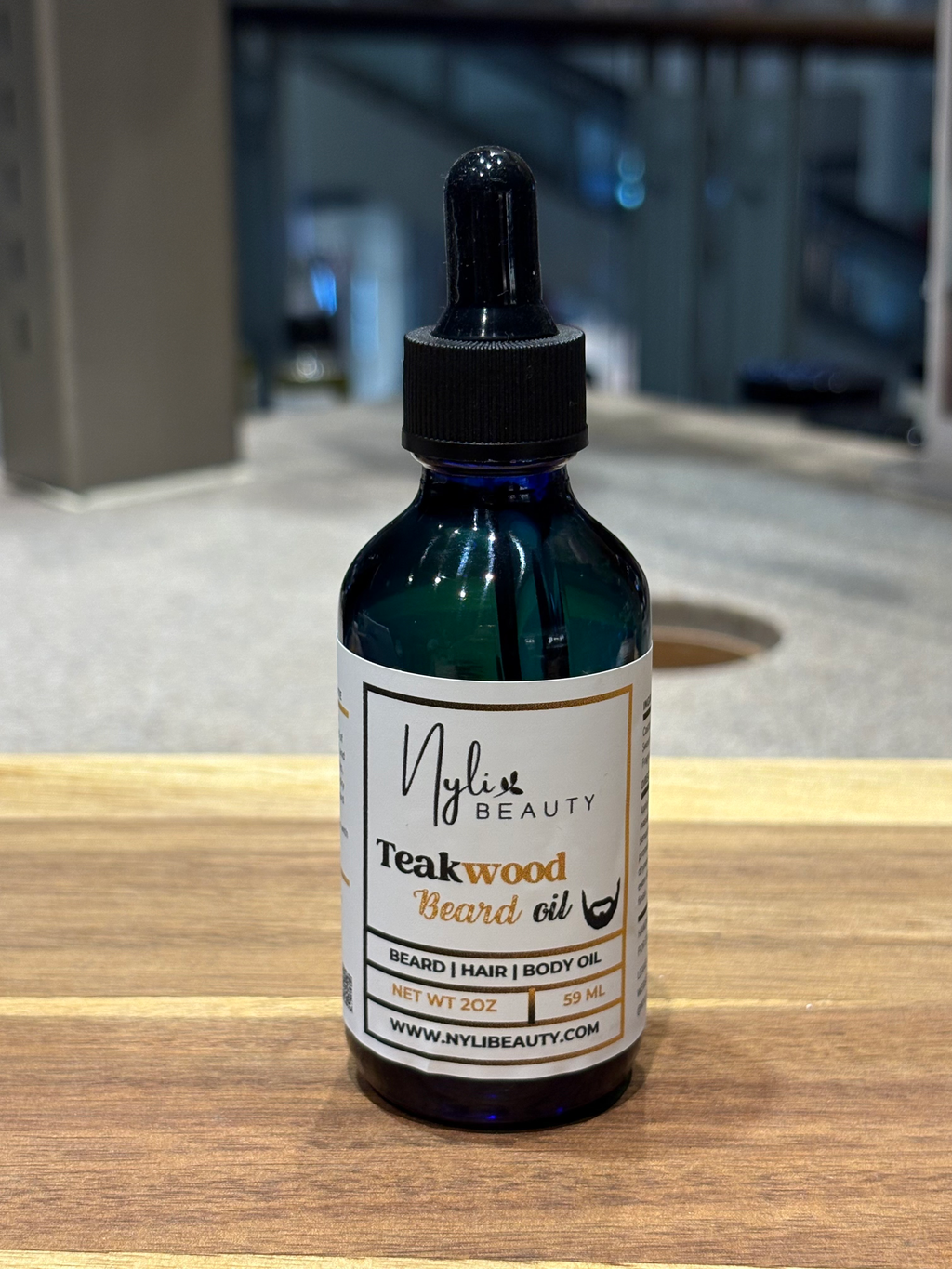 Teakwood Men's Beard Set image 2